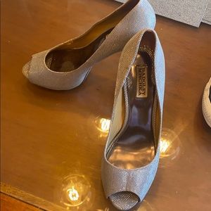 Badgley Mischka bridal shoes
